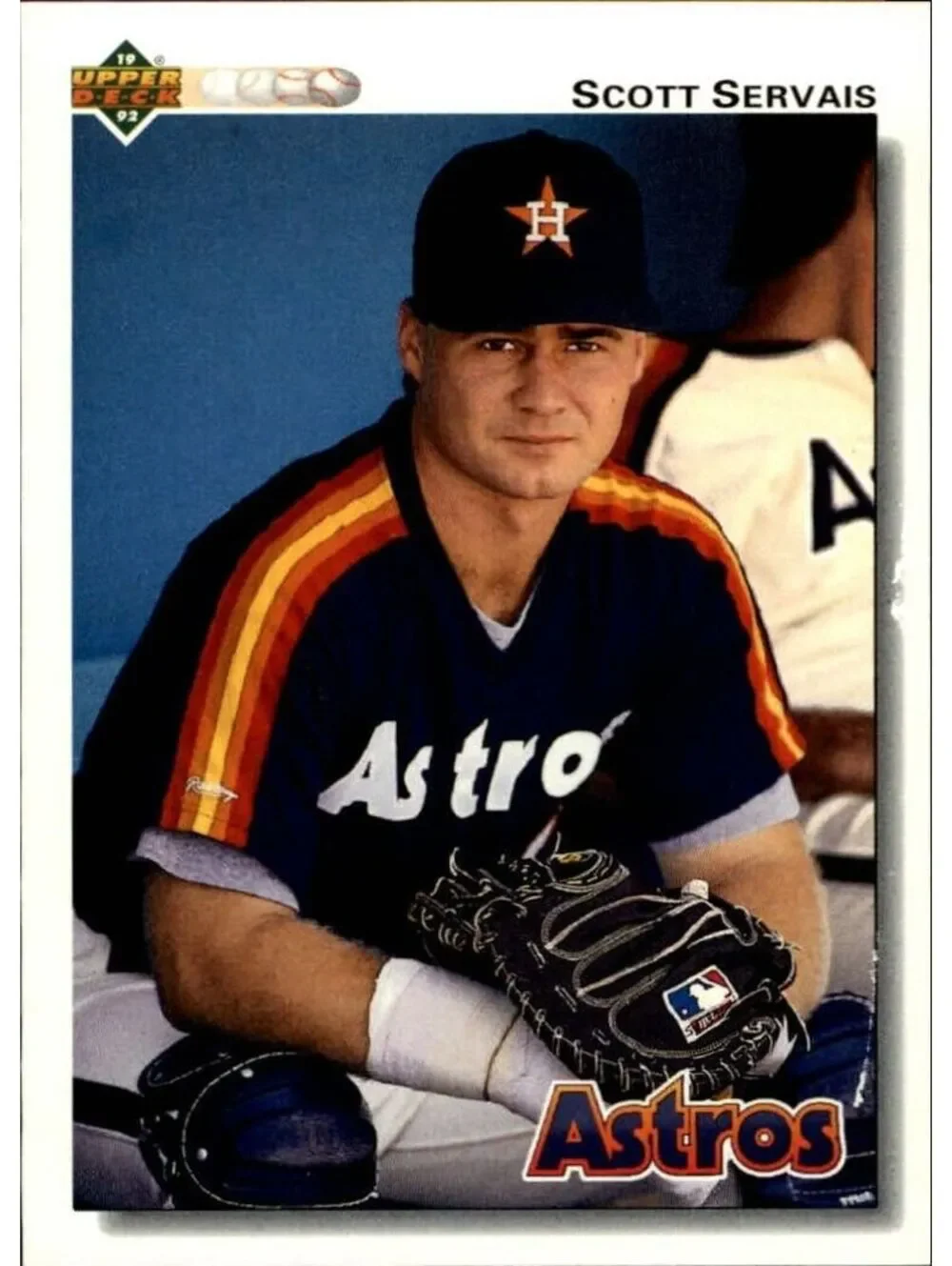 Scott Servais 1992 Upper Deck MLB #561 Baseball Card Houston Astros